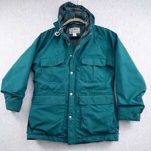 LL Bean Teal‎ Hooded Parka Jacket Women's L.L.Bean Outdoor Gear